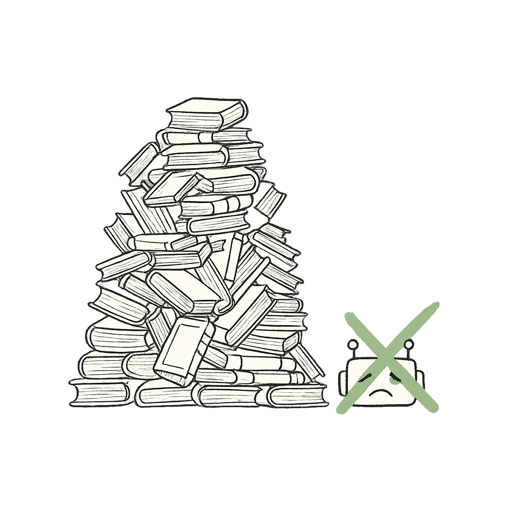 AI對大檔案感到困難重重